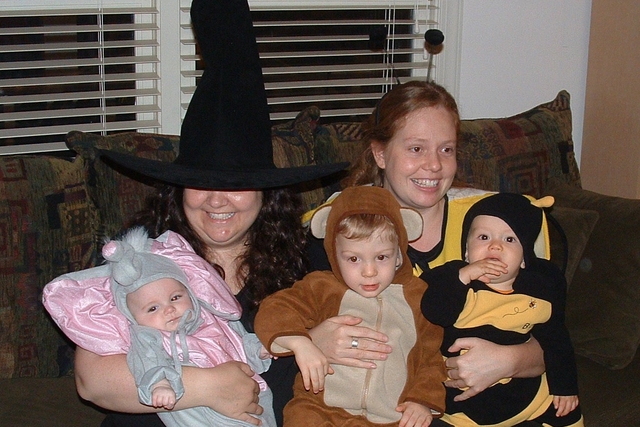The Gang with Robin and Atticus's mom Nicole