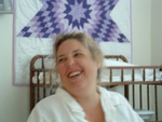 A moment of happiness at the birthing center
