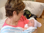 With her sweet Nana
