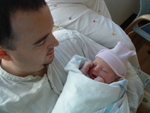 Daddy is wrapped around her little finger