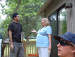 Aaron Pinero with the Guest of Honor